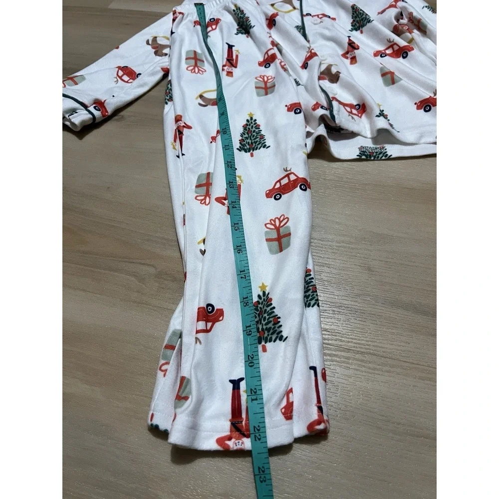NWT Carter's Just One You 2pc Pajama PJ Set Christmas Holiday 4T Soft Button Up‎